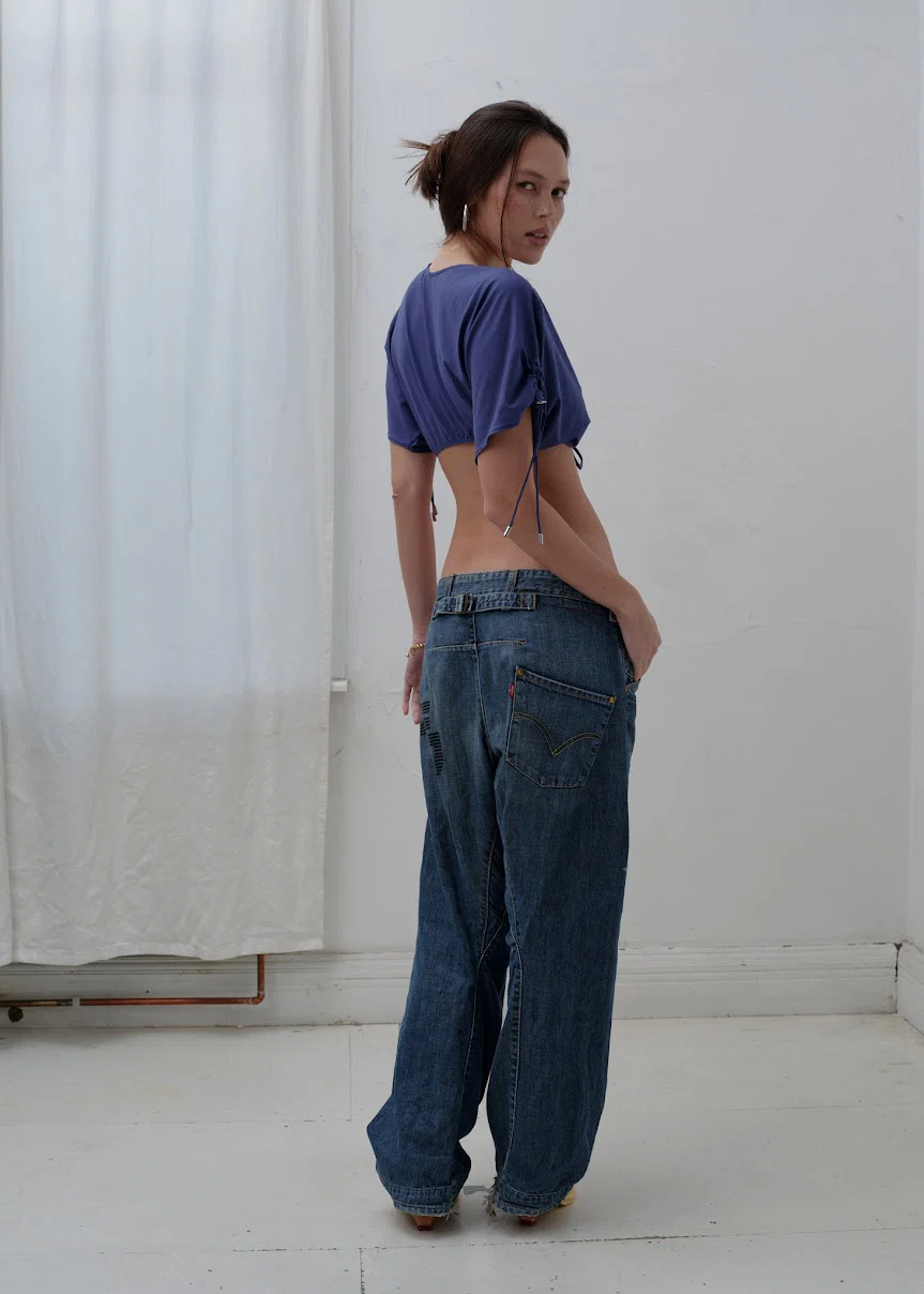 Mentari Top // Indigo - Image 5