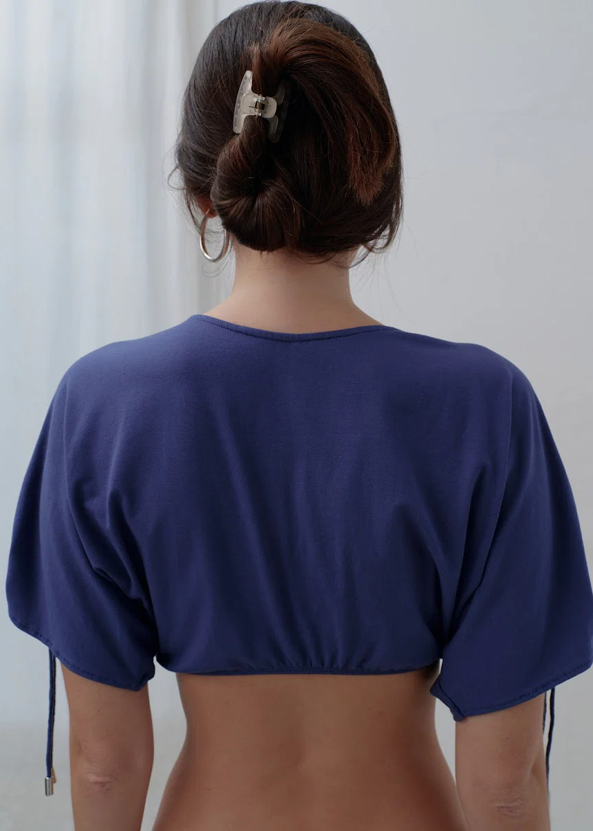 Mentari Top // Indigo - Image 6