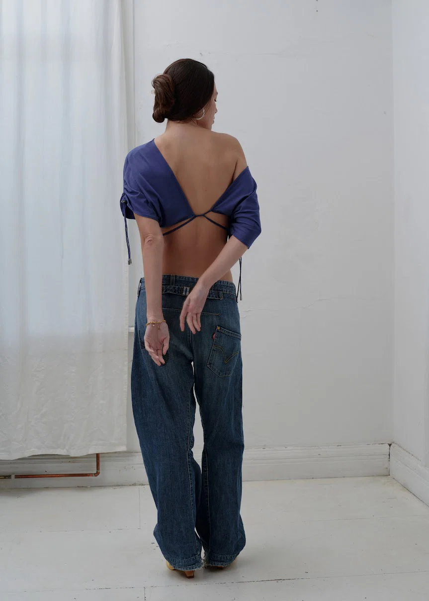 Mentari Top // Indigo - Image 7